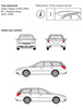 Bagażnik dachowy CRUZ AIRO FUSE DARK Subaru Outback III MPV