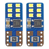 Żarówki LED CANBUS 12SMD UltraBright 2016 T10e W5W White 12V 24V AMIO-01638