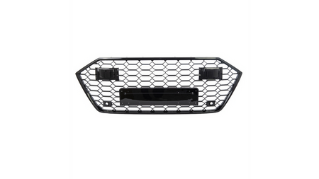 Grill sportowy Gloss Black  AUDI A7 (4K) Sportback przed liftem 2019-obecnie