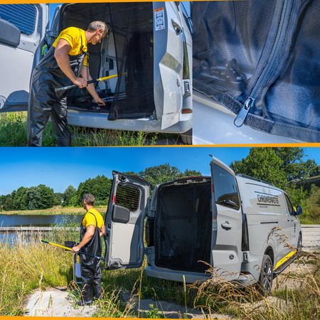 Moskitiera tylnej klapy Citroen Jumpy III V 2016-