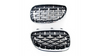 Grill sportowy Gloss Black & Chrome BMW 5 E60 E61 2003-2010