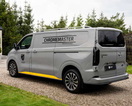 Relingi dachowe Ford Transit Custom II V710 L2 | LWB 2023- Srebrny LONG