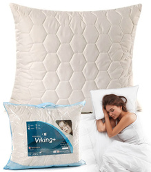 PODUSZKA VIKING 70 X 50 ANTYALERGICZNA MIĘKKA SPRĘŻYSTA KOMFORTOWA AKSAMITNA