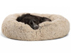 LEGOWISKO DLA PSA KOTA 80 CM DUŻE OKRĄGŁE PLUSZOWE MIĘKKIE POSŁANIE DLA ZWIERZĄT ROZMIAR L