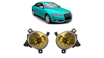 Zestaw lamp przeciwmgielnych Yellow AUDI A6 C6 Allroad A4 B8 Q5 SEAT EXEO VW PASSAT CC B6 2004-2011