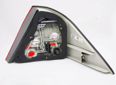 Lampy diodowe RED-WHITE LED do Mercedes W220 98-05