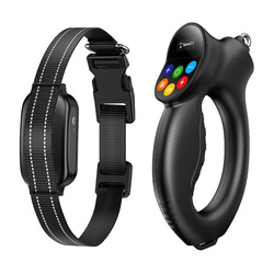 Elektryczna obroża antyszczekowa Rojeco PD800 (Czarna)