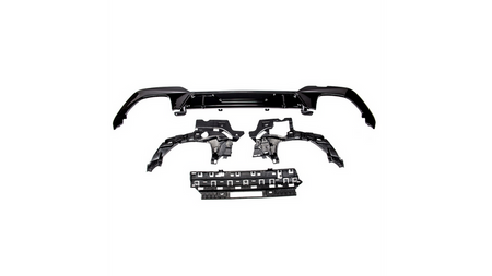 Tylny dyfuzor Gloss Black BMW 3 G20 G21 przed liftem 2018-obecnie