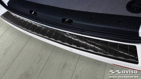 Nakładka na zderzak tylny VOLKSWAGEN TRANSPORTER T6 (Czarna)