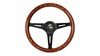 Kierownica 380mm Drewno
