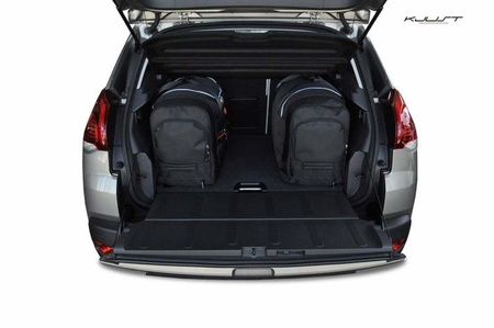 PEUGEOT 3008 2009-2016 TORBY DO BAGAŻNIKA 4 SZT