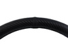 Kierownica SLIDE 350mm offset:80mm Carbon Black