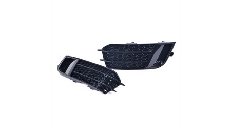 Ramki do halogenów Gloss Black AUDI A1 przed liftem 2010-2015