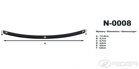 nissan Qashqai +2 nakładka na zderzak