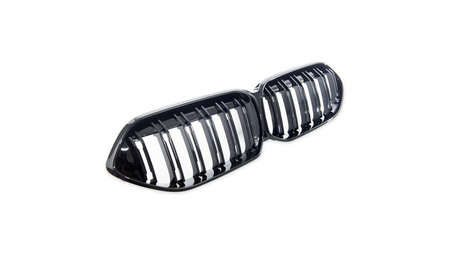 Grill sportowy podwójne żeberka Gloss Black BMW 2 F44 Gran 2020-obecnie