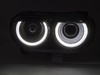 Lampy Przednie Do DODGE CHALLENGER 2008–2014 black
