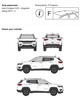 Bagażnik dachowy belki Jeep Compass II 5d DARK