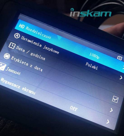 Kamera INSPEKCYJNA ENDOSKOP 3M 6LED FULL HD INSKAM