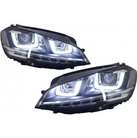LAMPY PRZEDNIE DO VW GOLF VII 13-17 U-STYLE LED