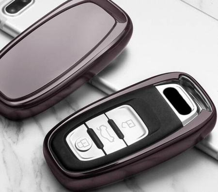 POKROWIEC NA KLUCZYK DO AUDI KEYLESS CZARNY
