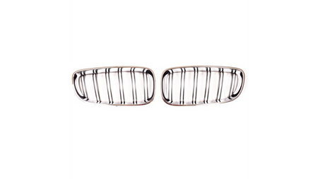 Grill sportowy podwójne żeberka Chrome & Black BMW 3 F34 2013-2020