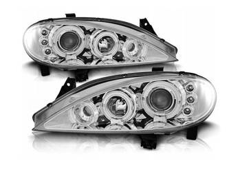 Lampy Reflektory Renault Megane 99-02 Ringi Chrome