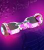 DESKOROLKA ELEKTRYCZNA HOVERBOARD DESKA DUŻE KOŁA ŚWIECĄCE LED BLUETOOTH MUZYKA DLA DZIECI MŁODZIEŻY DOROSŁYCH