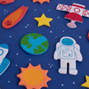 Naklejki z pianki EVA Apli Kids - Kosmos 56 szt.