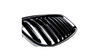 Grill sportowy pojedyncze żeberka Gloss Black BMW 5 F07 2013-2017