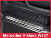 Mercedes V Klasa W447 Nakładki ochronne progowe (2 szt.)