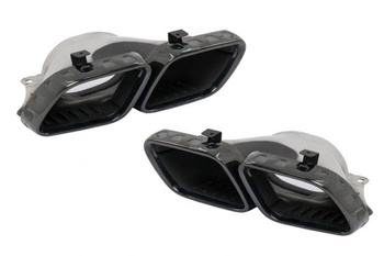 ZESTAW KOŃCÓWEK MERCEDES CHROME BLACK X167 W167