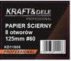 Papier ścierny 50szt. krążek 125mm P60 na rzep KD11808