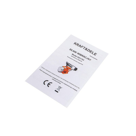 Silnik wibracyjny 1 fazowy 45W 3000 obrotów KD1793