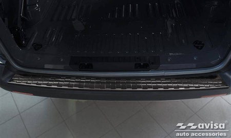 Nakładka na zderzak tylny VOLKSWAGEN TRANSPORTER T6 (Czarna)