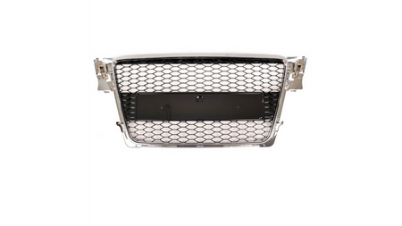 Grill sportowy Chrome & Gloss Black AUDI A4 B8 przed liftem 2008-2012