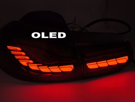 Lampy Tylne VW GOLF 6 08-13 LED SMOKE