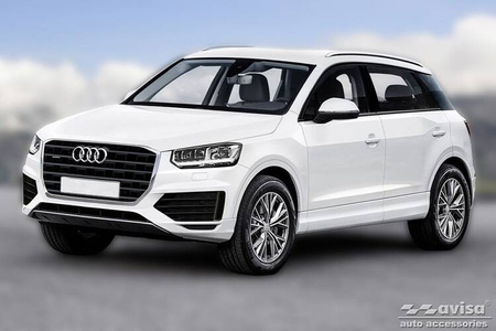 Nakładka na zderzak tylny do AUDI Q2 (Carbon Fiber)