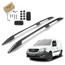 Relingi dachowe Mercedes-Benz Citan I W415 L2 | A2 2012-2021 Czarny LONG