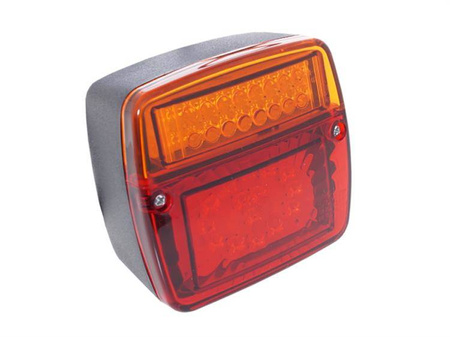 Lampa zespolona diodowa, tylna, 12/24V
