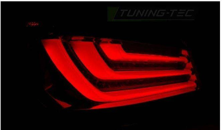 Lampy diodowe Bmw E60 LCI 07-10 red white led bar