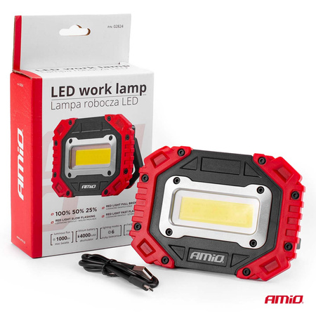 Lampa robocza LED WT14 halogen naświetlacz AMIO-02824