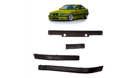 Listwy przedniego zderzaka 4 pcs/set  BMW 3 (E36) Coupe Touring Compact Cabrio Sedan 1990-1999
