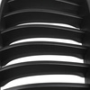 GRILL (NERKI) BMW X3 F25 10-14 BLACK MATT