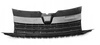 Grill atrapa Vw T6 2015- black red