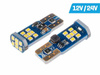 Żarówka VISION W5W (T10) 12/24V 21x 2016 SMD LED, nonpolar, CANBUS, biała, 2 szt.