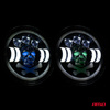 Lampa robocza LED SKULL czaszka dodatkowa ozdobna 12V 24V AMIO-03695