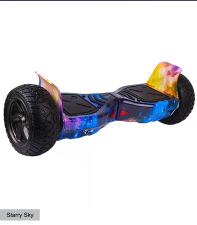 DESKOROLKA ELEKTRYCZNA TERENOWA DLA DZIECI MŁODZIEŻY DUŻE KOŁA HOVERBOARD BLUETOOTH LED