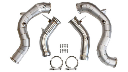 Downpipe Mercedes Benz GT GTS AMG Heat Shield
