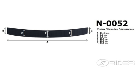Hyundai Tucson FL nakładka na zderzak
