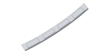 Zderzak 4 TRAPEZ Mercedes A-Klasa W177 Hatchback 4 2018- - Satin